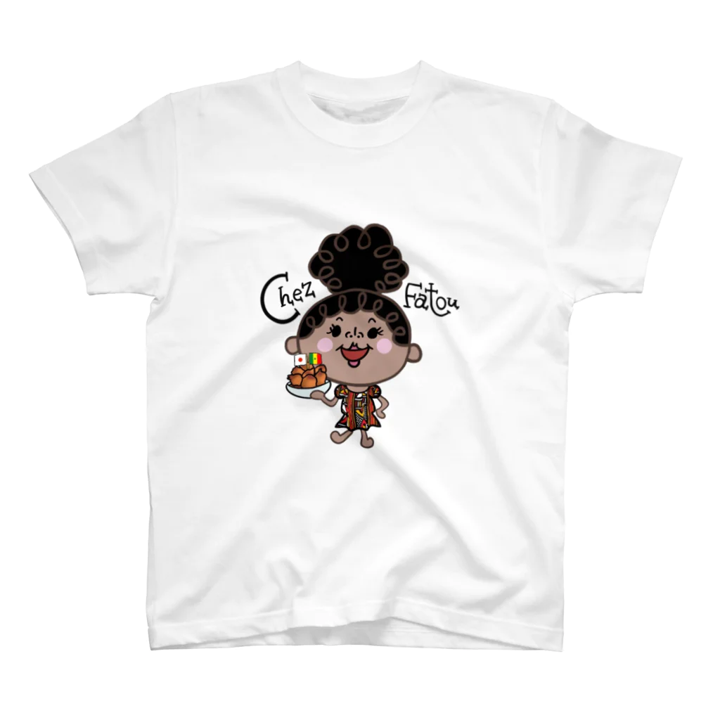 Chez FatouのChez Fatou (シェ　ファトゥ） スタンダードTシャツ