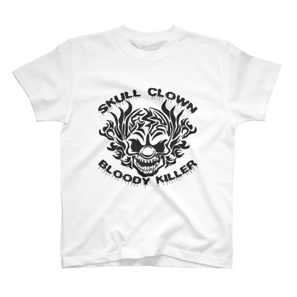 Ａ’ｚｗｏｒｋＳのSKULL CLOWN Regular Fit T-Shirt