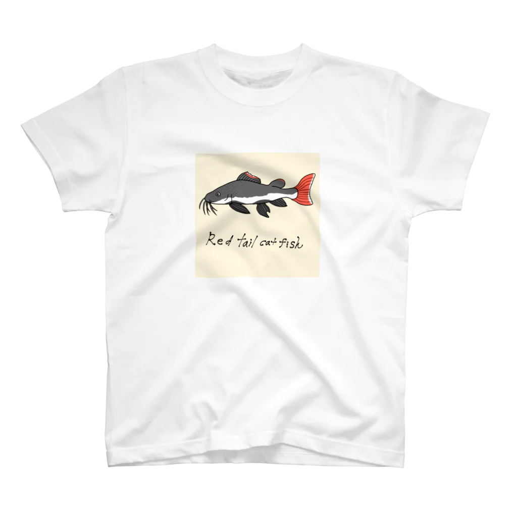 NamazuのRed tail catfish スタンダードTシャツ