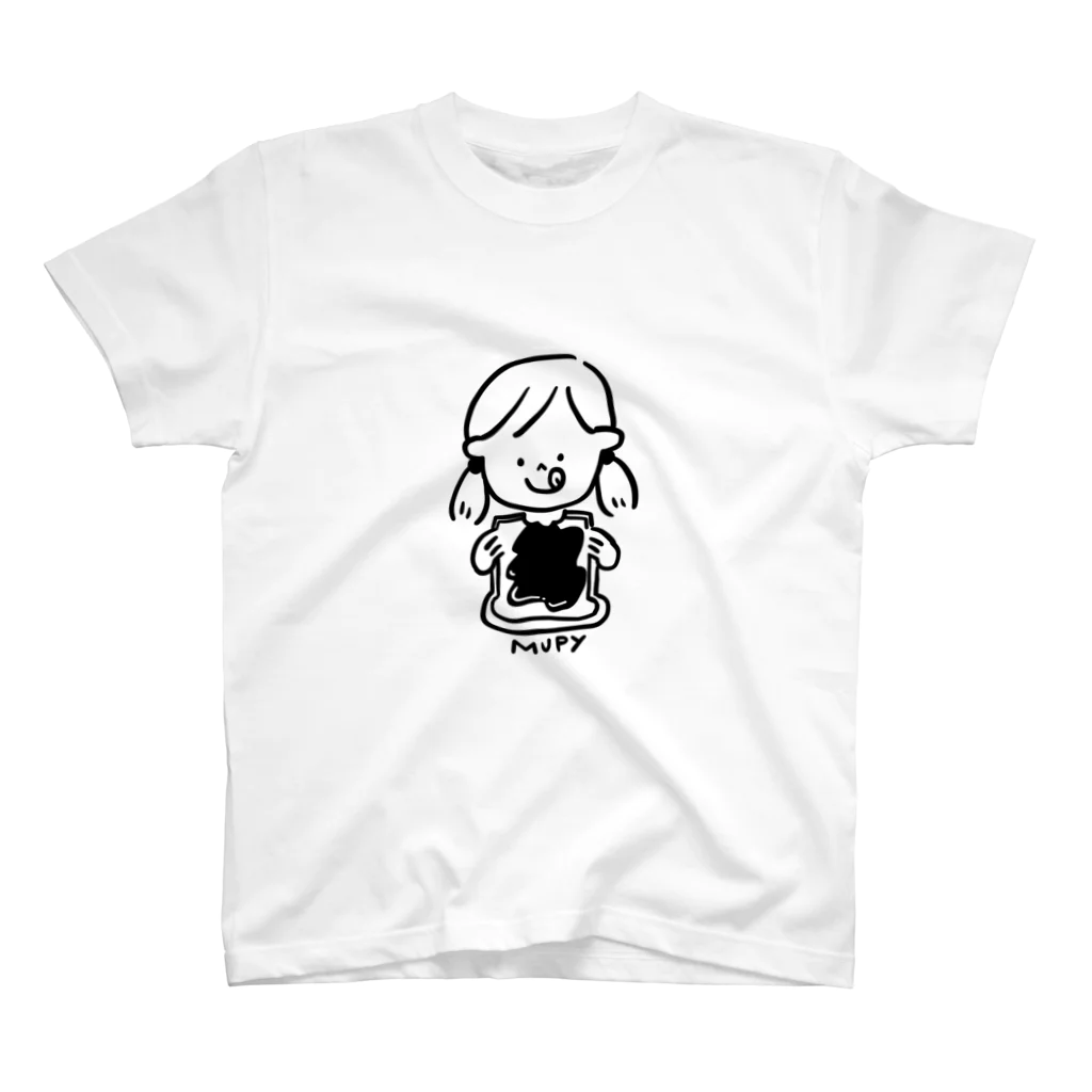 むぴーのたべる女の子 Regular Fit T-Shirt