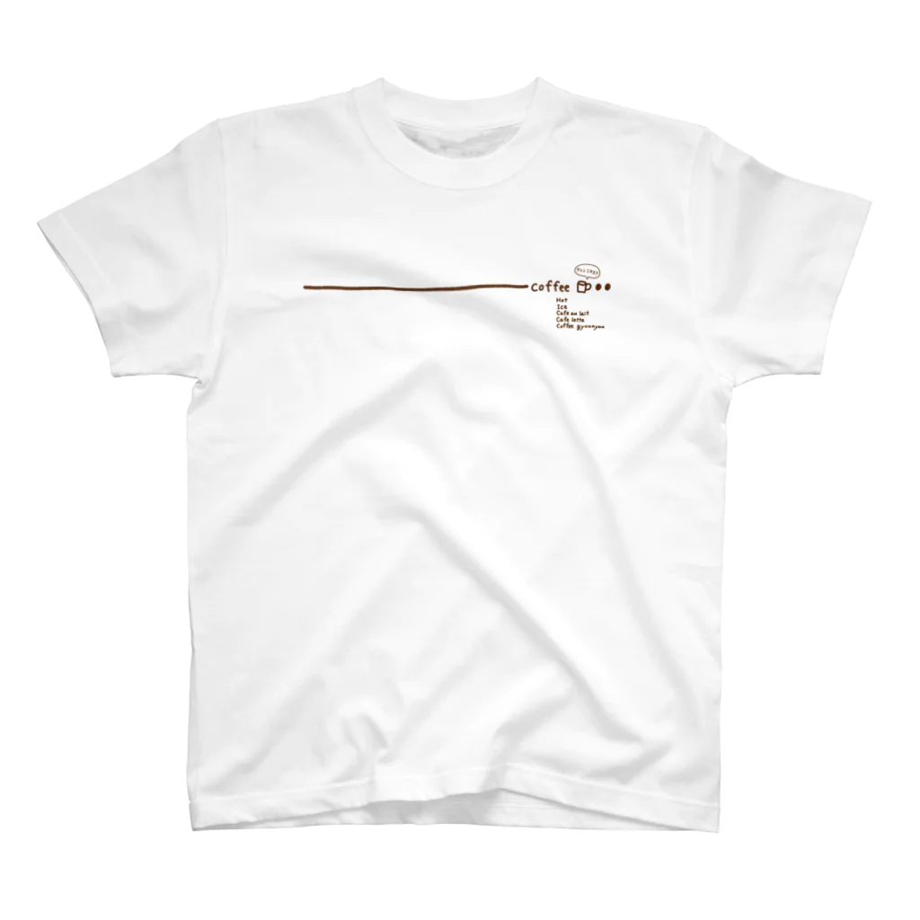 little neuのcoffee ひとやすみしませんか？ Regular Fit T-Shirt