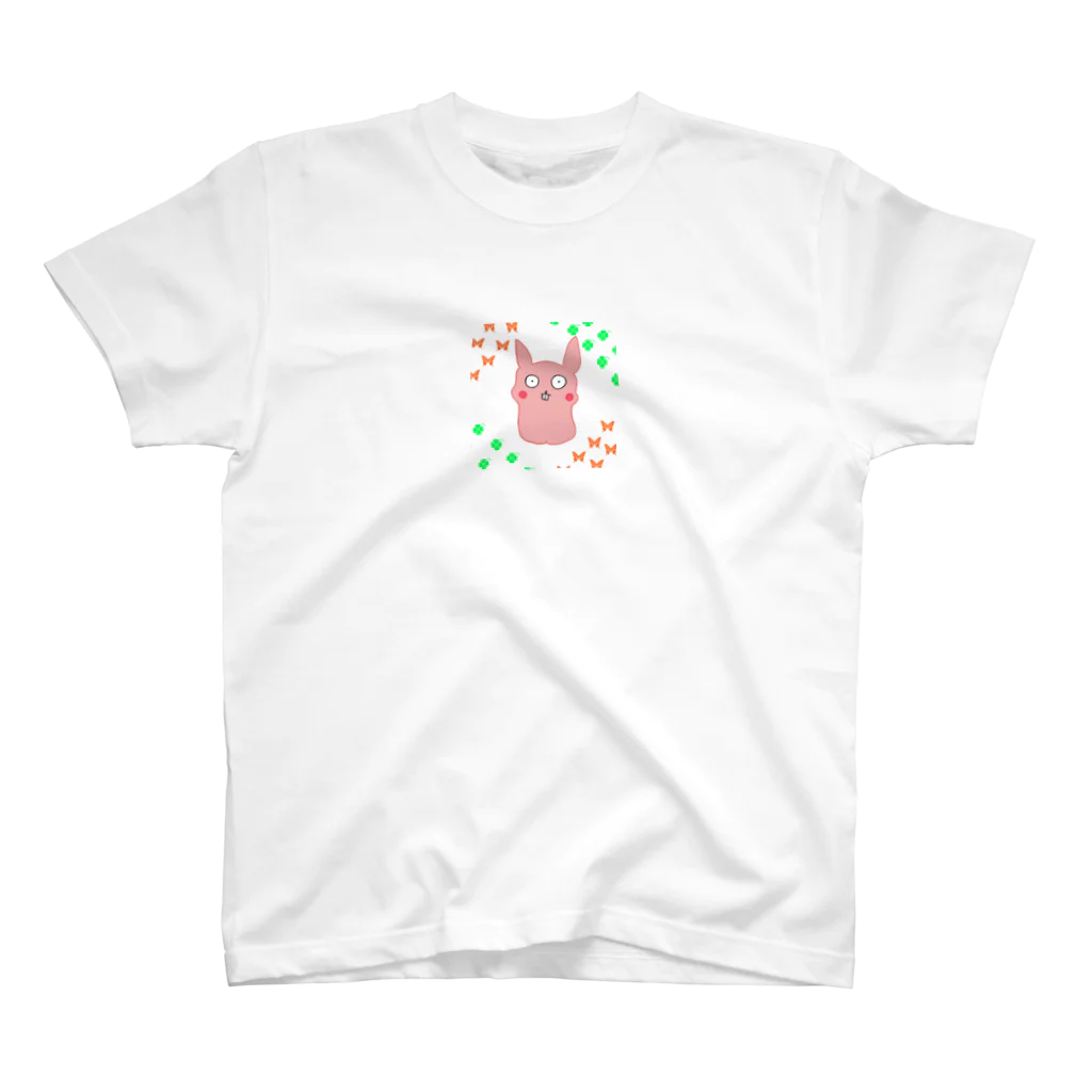 変な生き物たちのうさぎ スタンダードTシャツ