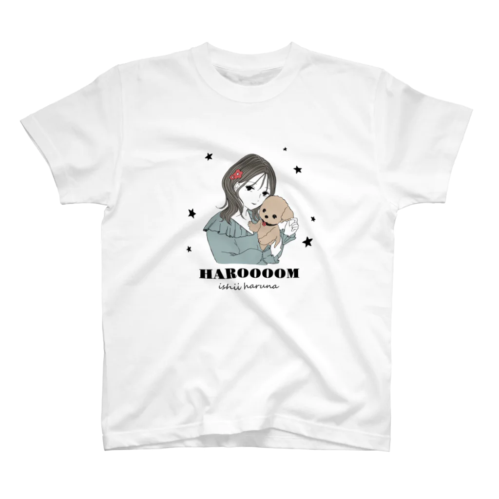 HAROOOOMの石井陽菜コラボアイテム(color) スタンダードTシャツ