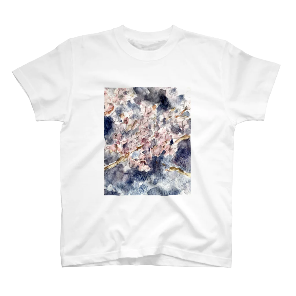 ym_dot_の夜桜 スタンダードTシャツ