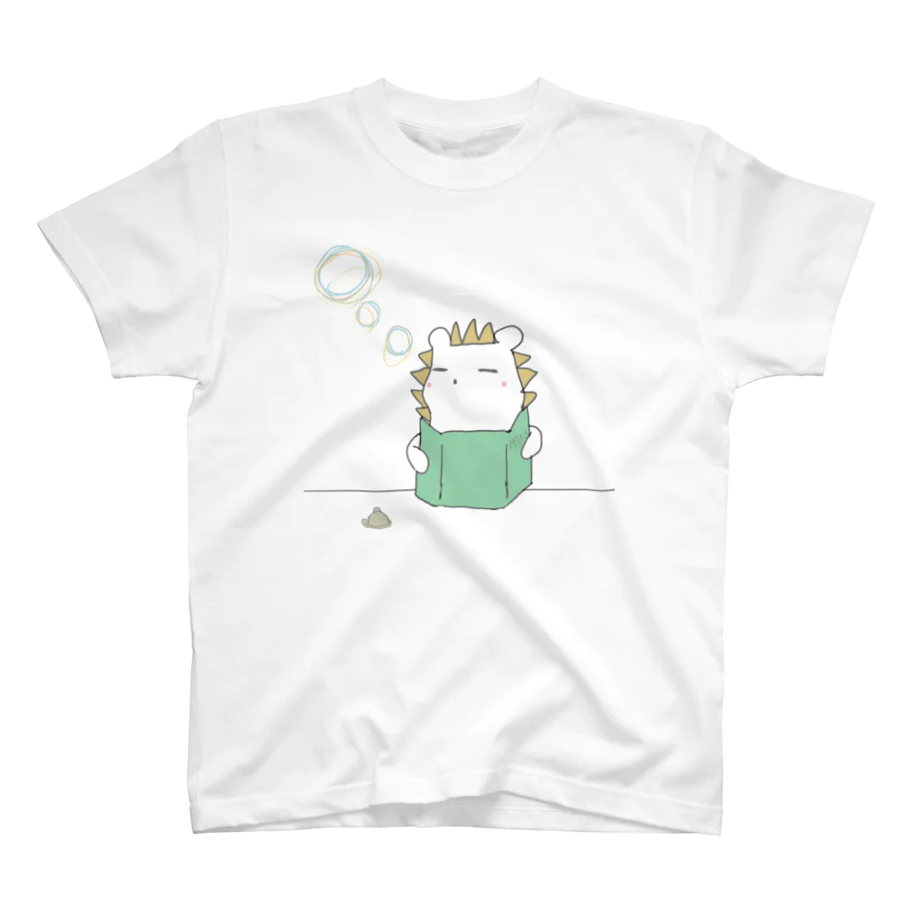 usagi-cuteのなに頼もうかなぁ スタンダードTシャツ