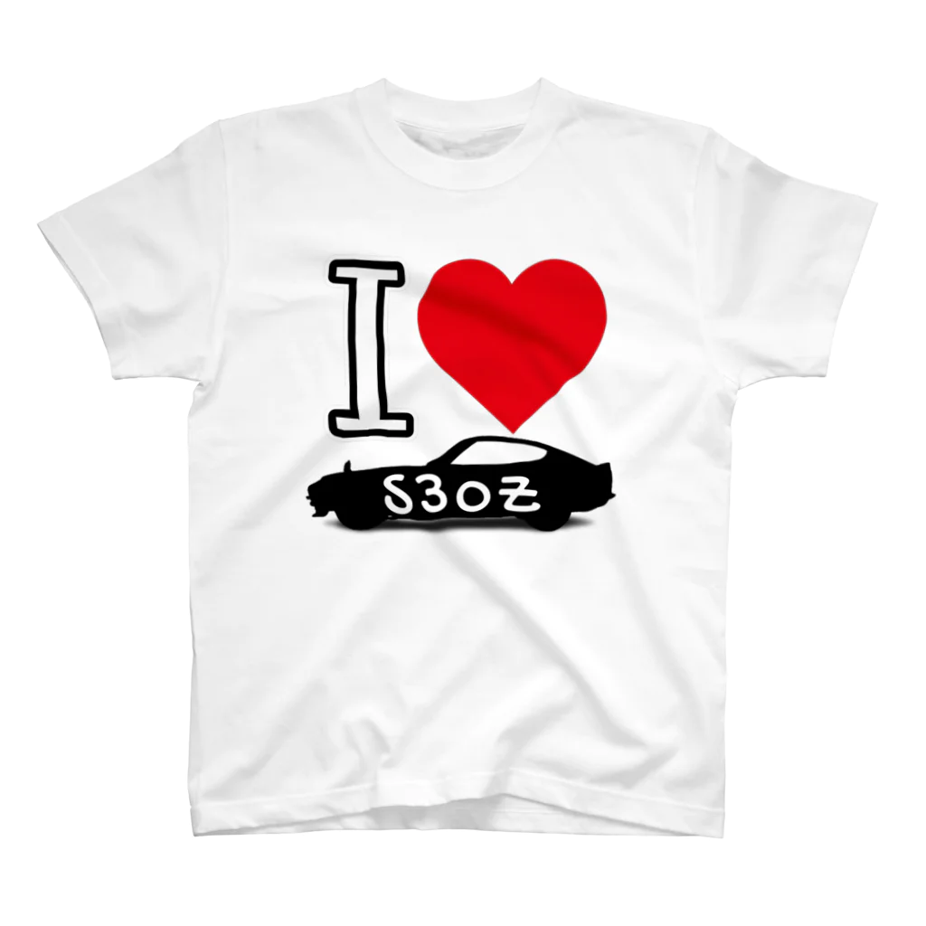 HideChannel_JDMの【New☆】【公式グッズ】I LOVE 旧車シリーズ S30Z　ヒデチャンネル・HideChannel JDM スタンダードTシャツ