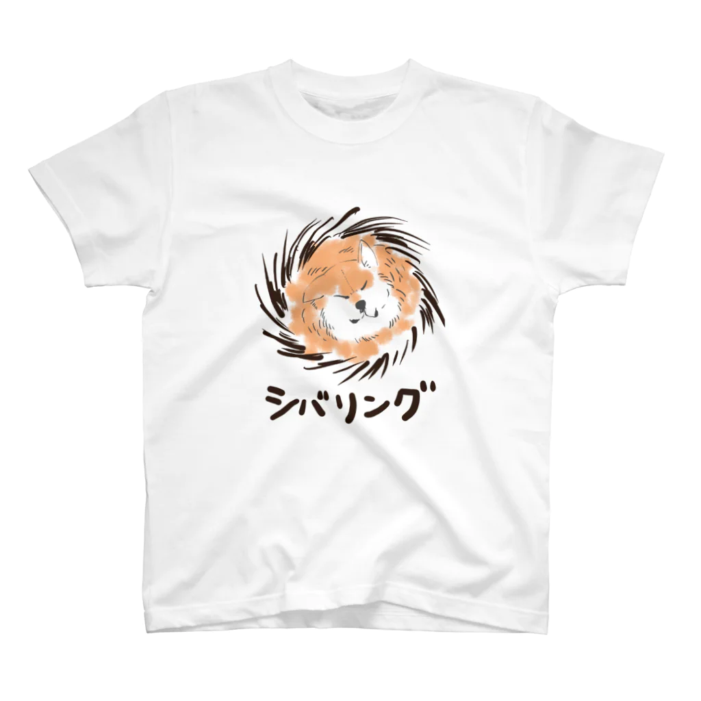 氷月のネタ箱の柴リング スタンダードTシャツ