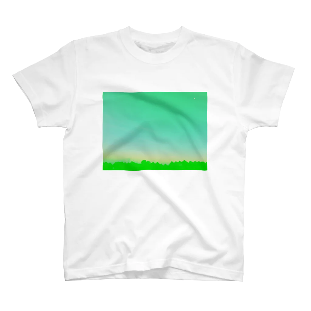 wingspanのgreen sky sea スタンダードTシャツ