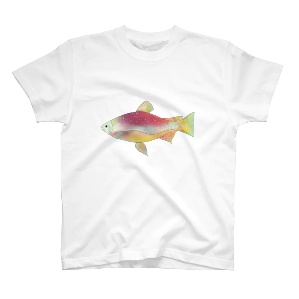 ぺちゃんこぺちゃんのお魚 スタンダードTシャツ