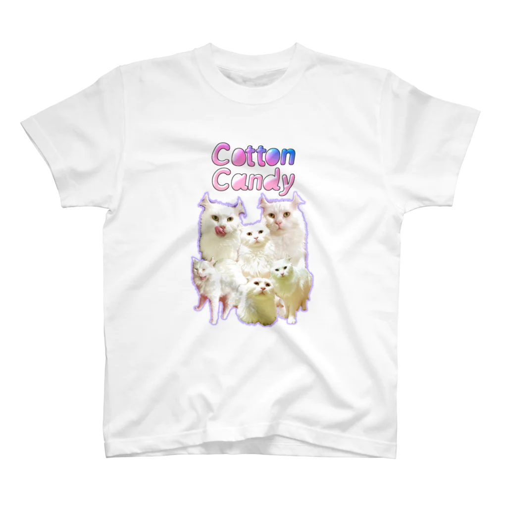 ﾆｪﾝﾁｪﾝｽﾞのCotton Candyな耳毛 Regular Fit T-Shirt