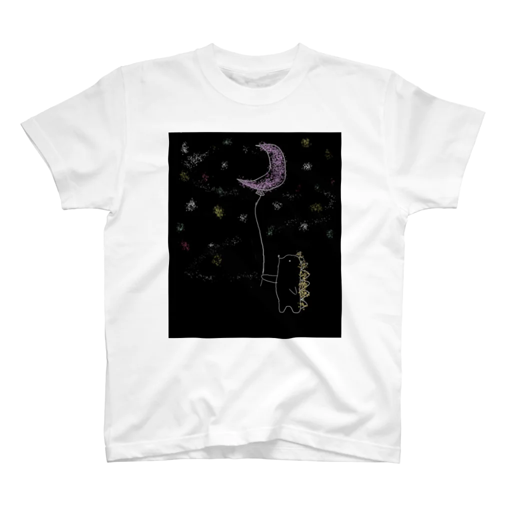 usagi-cuteの金平糖の降る夜でした スタンダードTシャツ