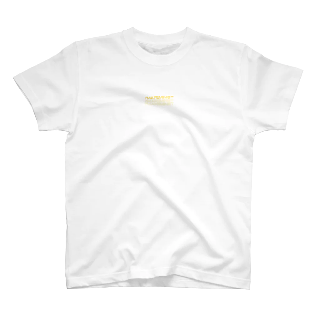 主張するステッカー屋さんの私はフェミニスト（１） Regular Fit T-Shirt