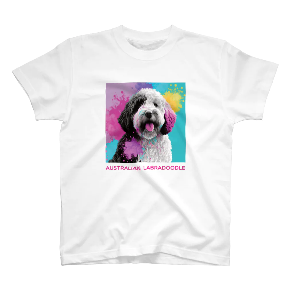 DOG  LOVERSのラブラドゥードル  Regular Fit T-Shirt