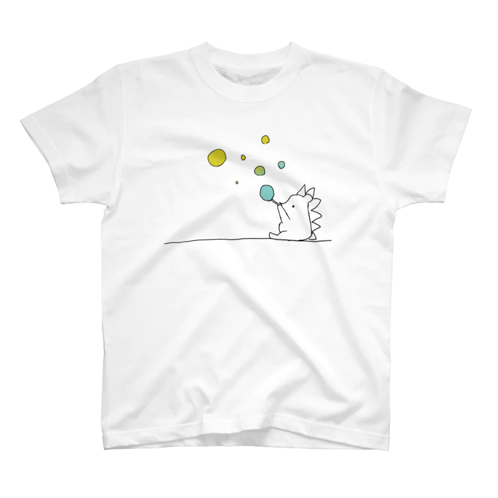 usagi-cuteのふーっとしゃぼん玉 スタンダードTシャツ