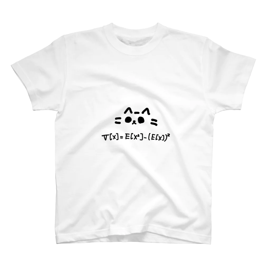 きようの分散猫 Regular Fit T-Shirt