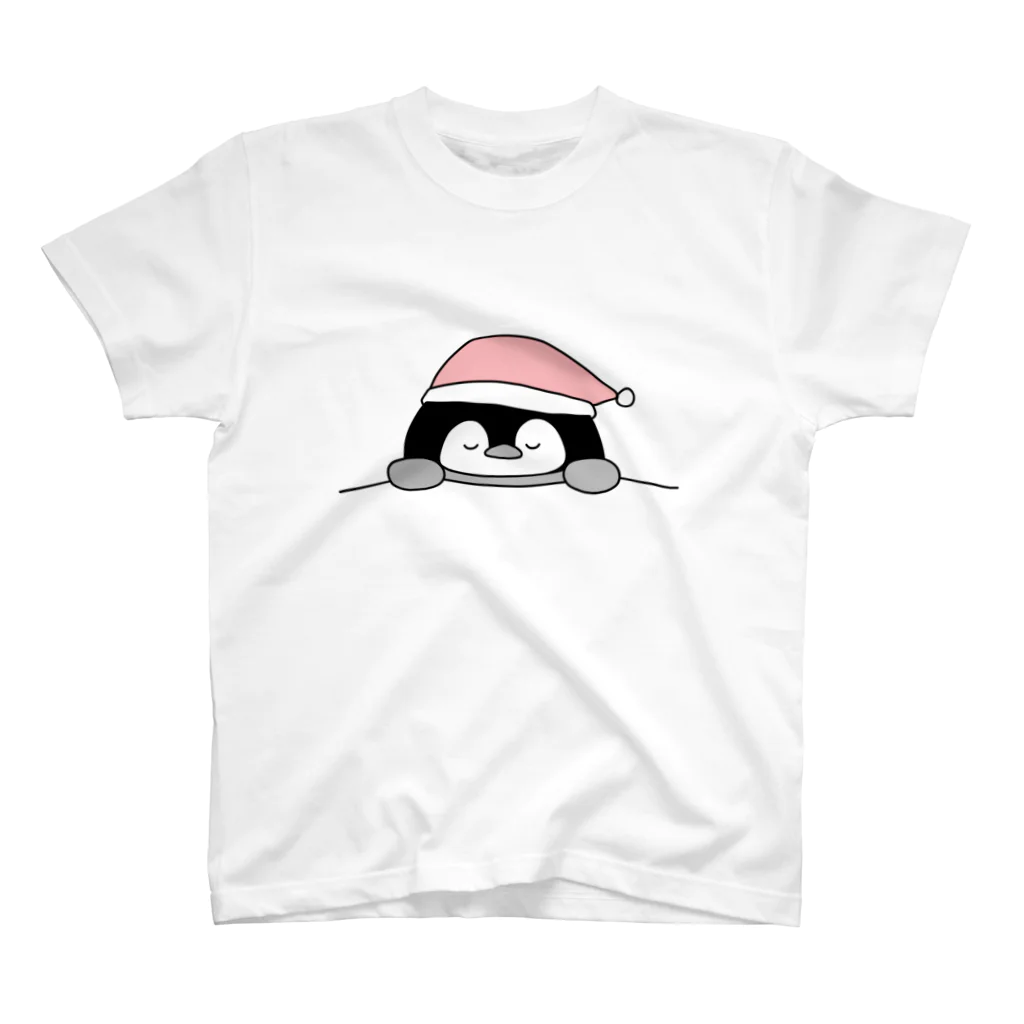 ちょこぺんのねむねむペンギン　ピンク Regular Fit T-Shirt