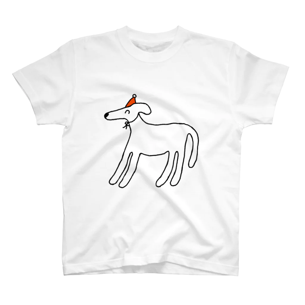 OHAYO〜SHOPのハッピ〜犬 スタンダードTシャツ