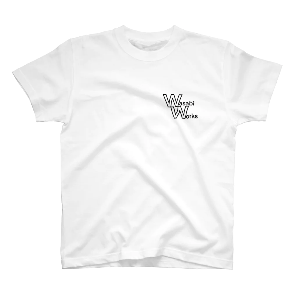 WASABi WorksのWASABi  WorksシンプルロゴTEE Regular Fit T-Shirt