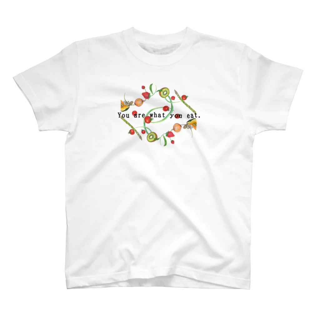 idumi-artのYou are what you eat. スタンダードTシャツ