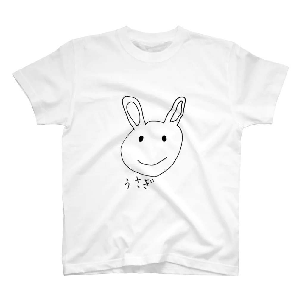 ぽふっこ！うささんのうさぎ スタンダードTシャツ