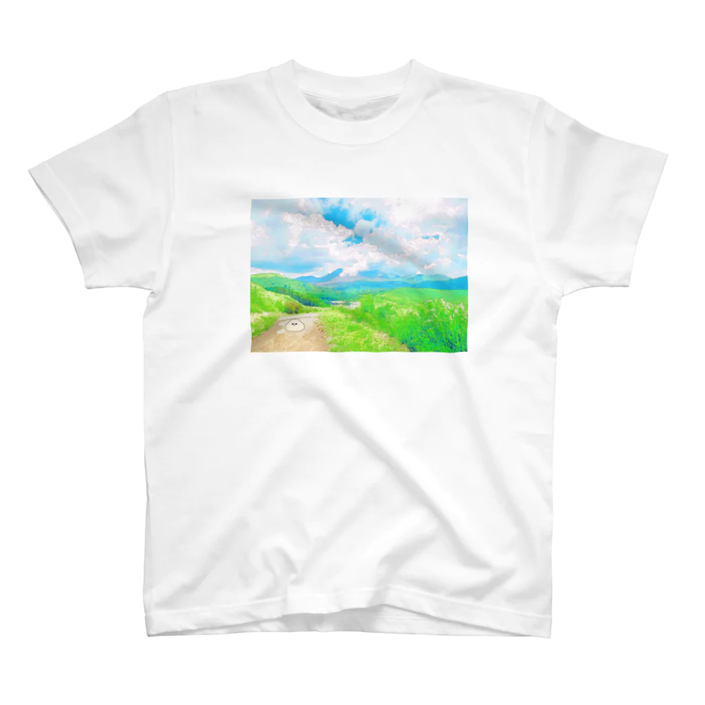 肉まん屋の肉まん風景画Ⅱ Regular Fit T-Shirt
