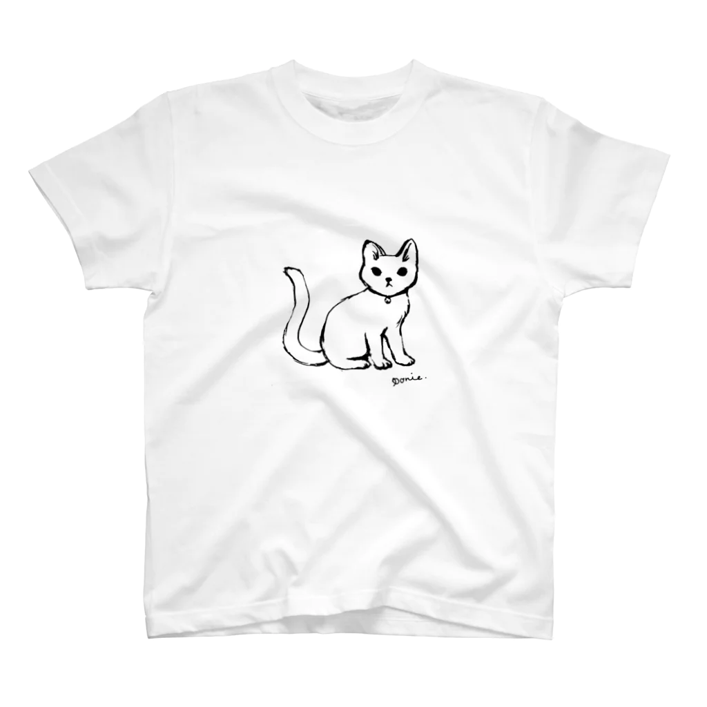 ponieのねこ スタンダードTシャツ