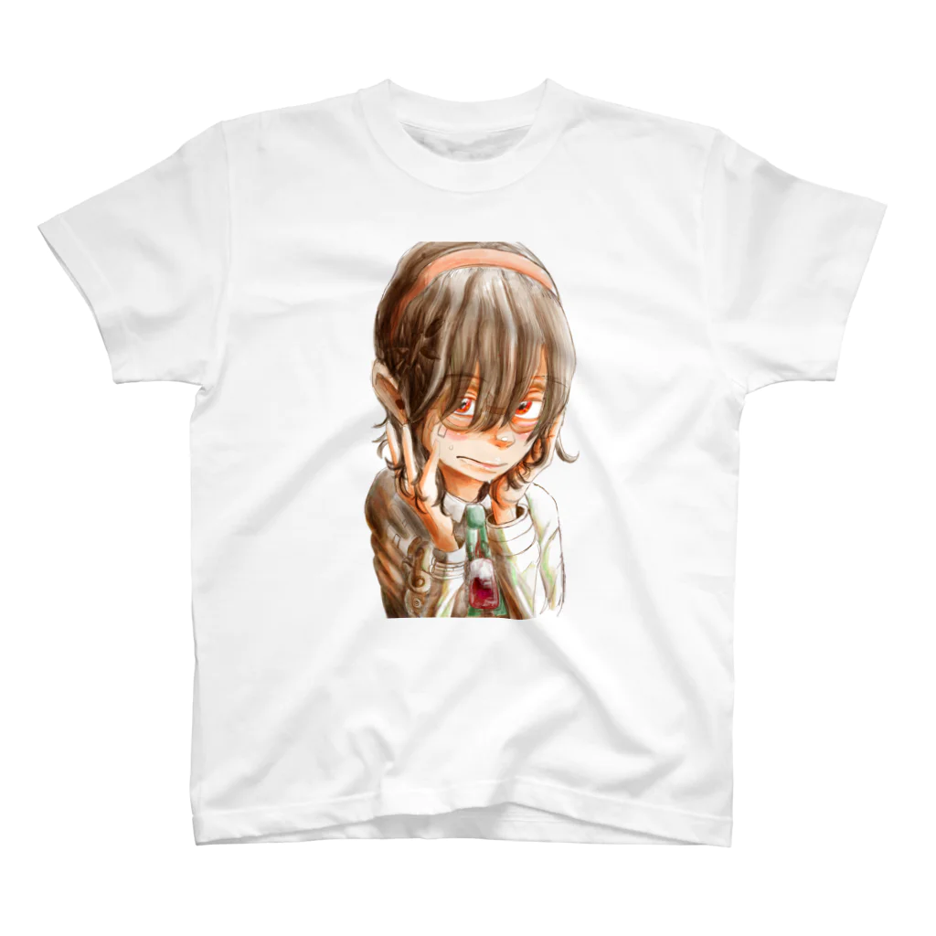 Leonardodorsethornの純黎(すみれ) GIRLsNo.6 スタンダードTシャツ