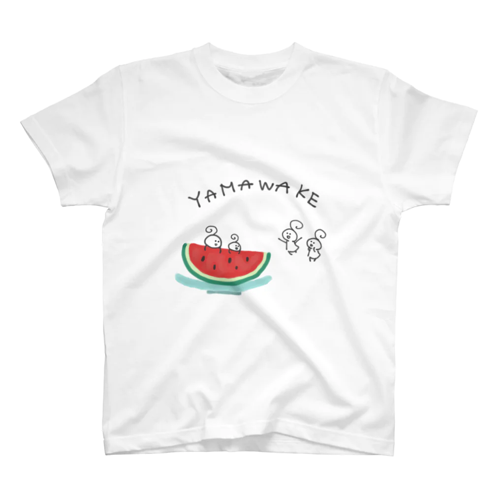 かまくら第２工房のYAMAWAKE(ばーなむ) スタンダードTシャツ