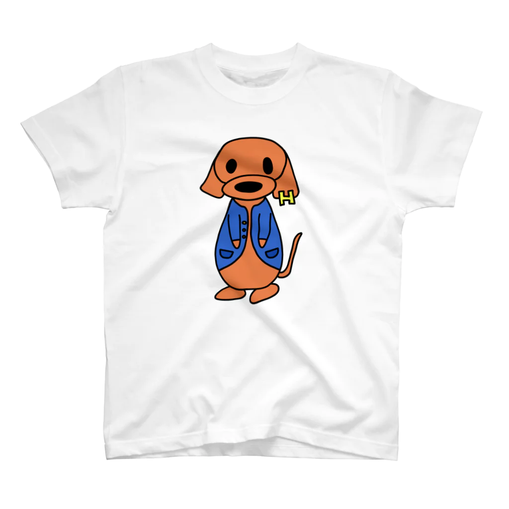 HANATSU-official-shopのハナツ犬OfficialTシャツ スタンダードTシャツ