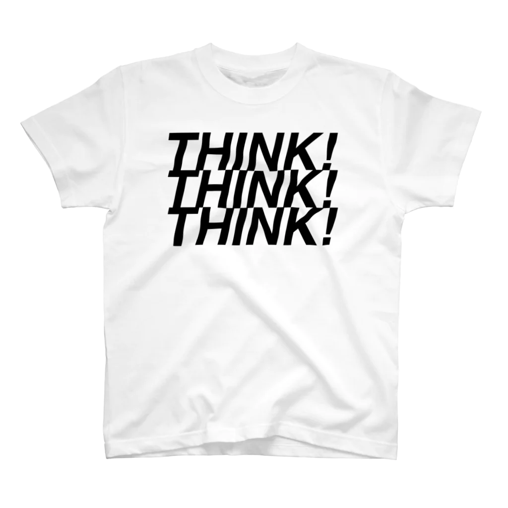 semioticaのTHINK!THINK!THINK! スタンダードTシャツ