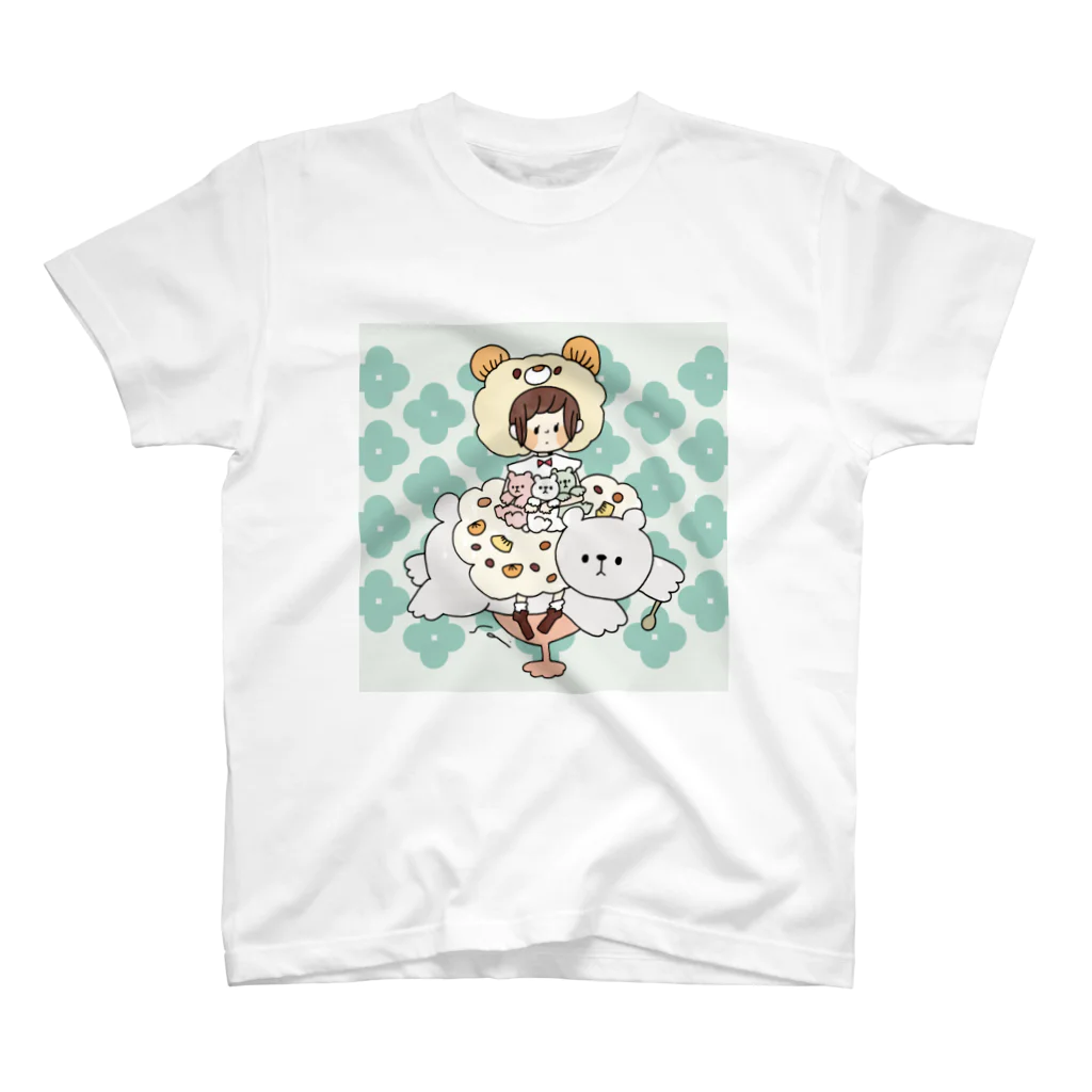 anwonのしろくまちゃん スタンダードTシャツ