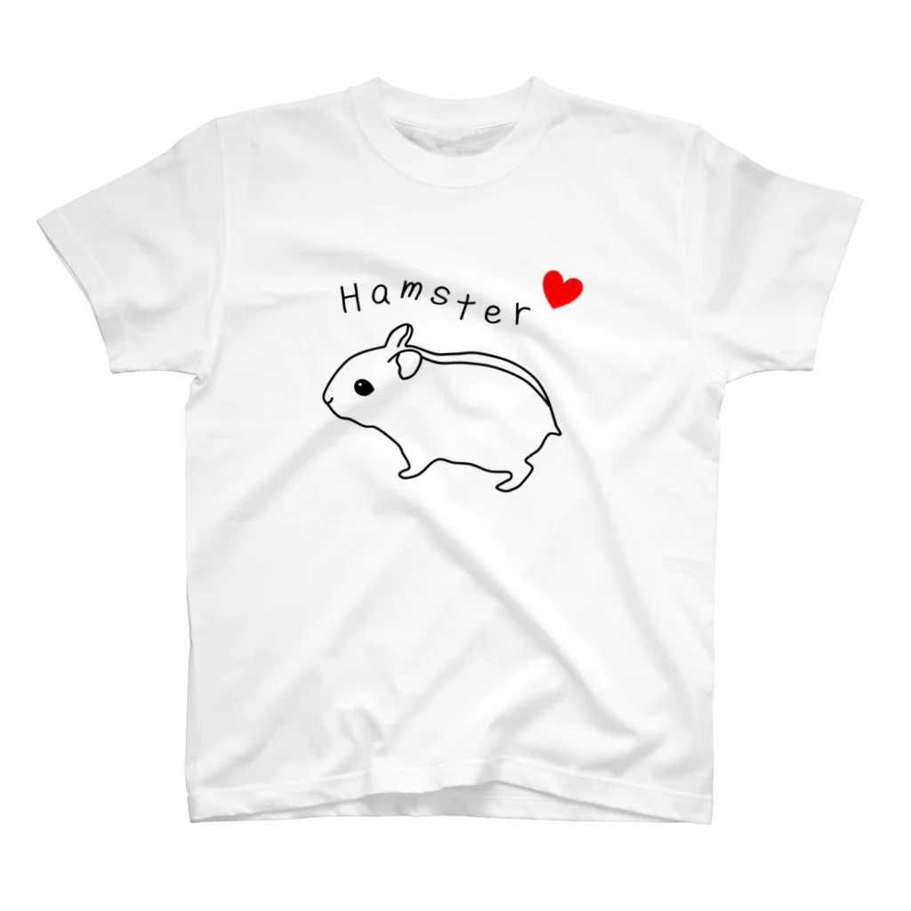 KawaiiのHamster❤️ スタンダードTシャツ