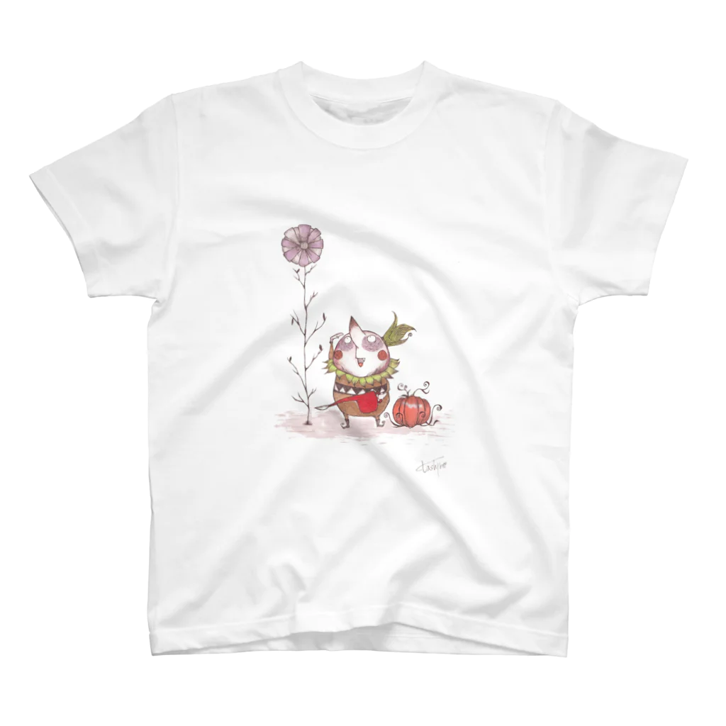 ブキミな住人のGrow Grow Bigger スタンダードTシャツ