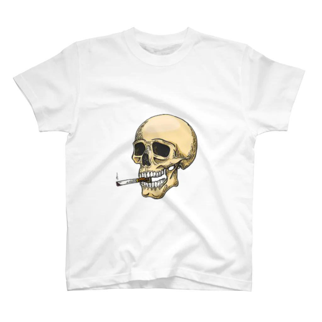 Happy the JP 420のweed Skeleton スタンダードTシャツ