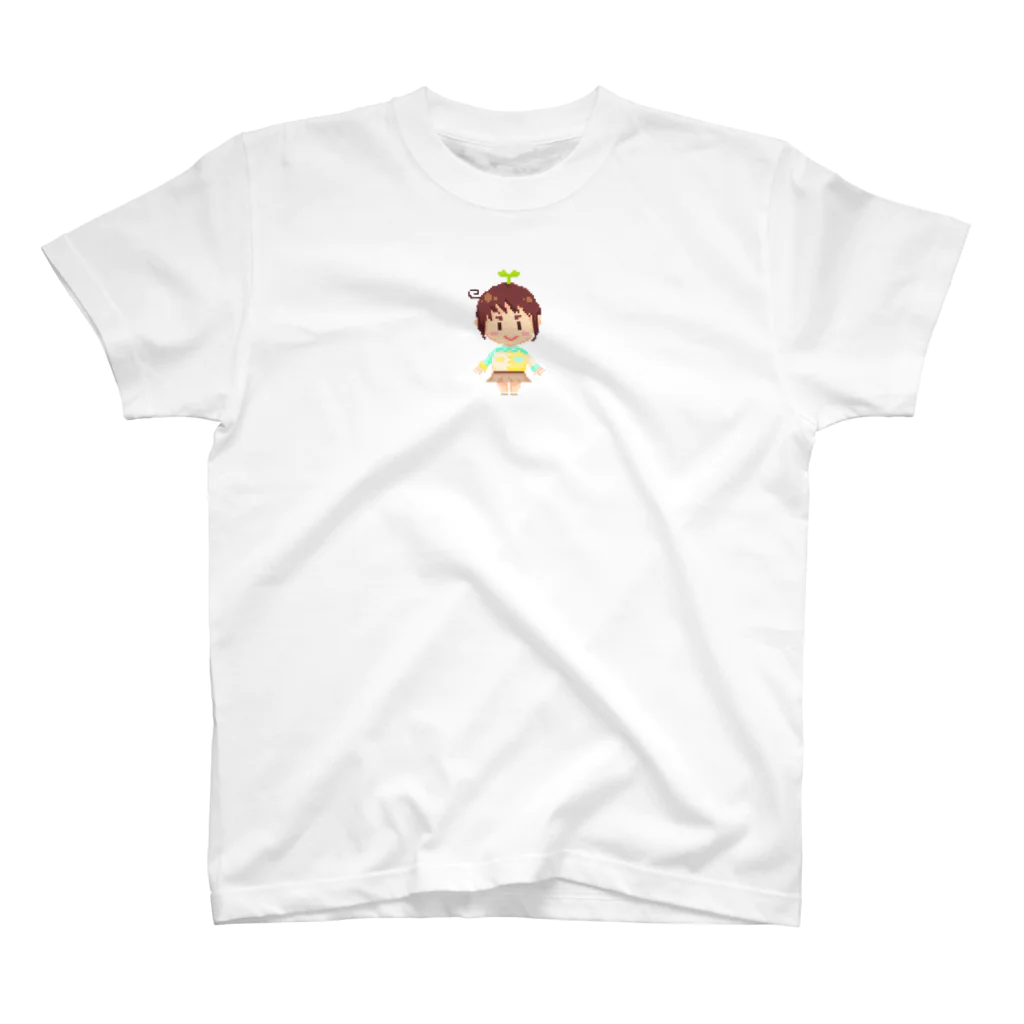 小日向真芽の「おまめやさん」のなたまめドット絵！ Regular Fit T-Shirt