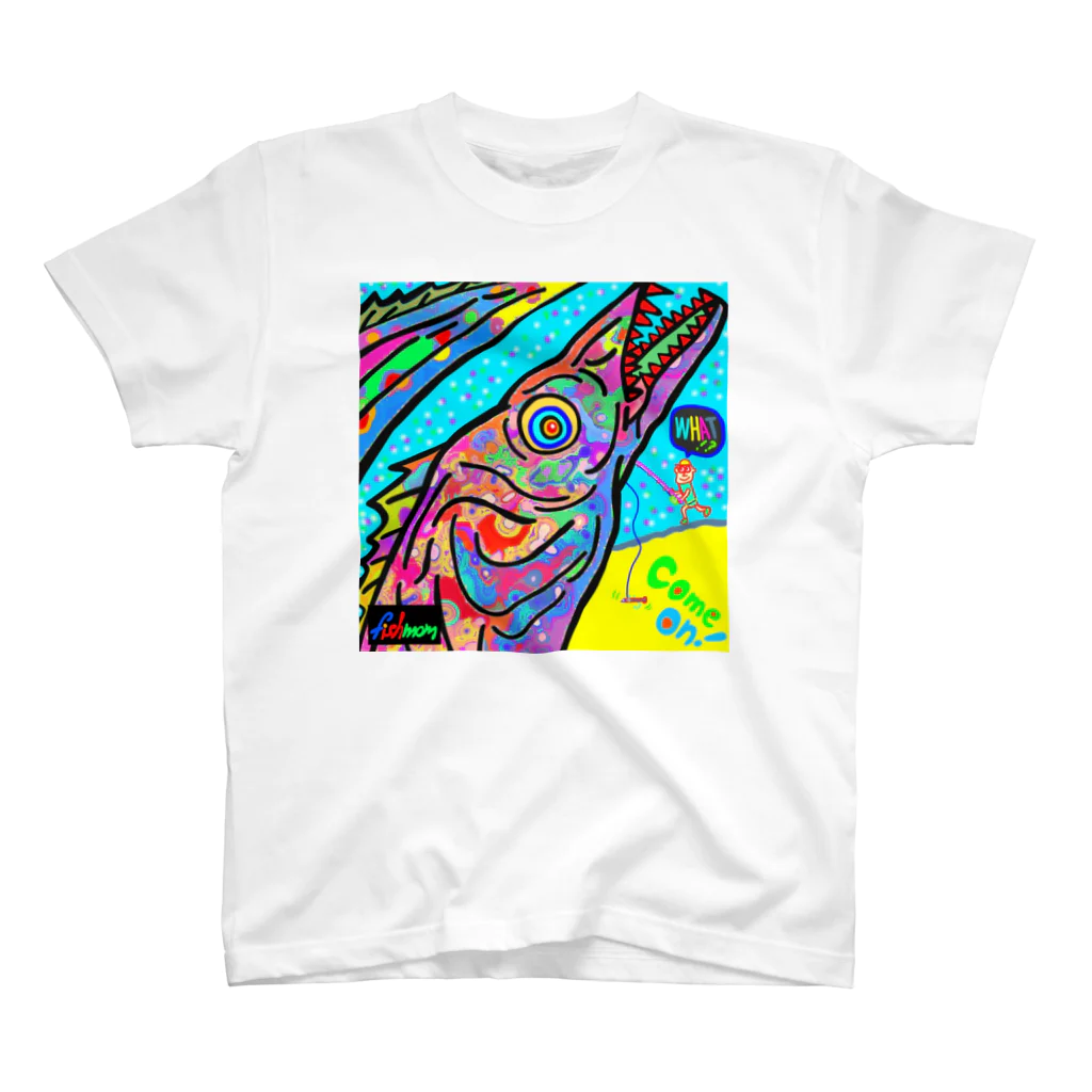 FISH MOM（デザイナー：うーまま）のタチウオ スタンダードTシャツ