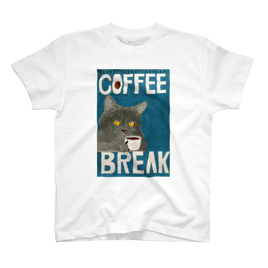 ko-ma11の猫コーヒー スタンダードTシャツ