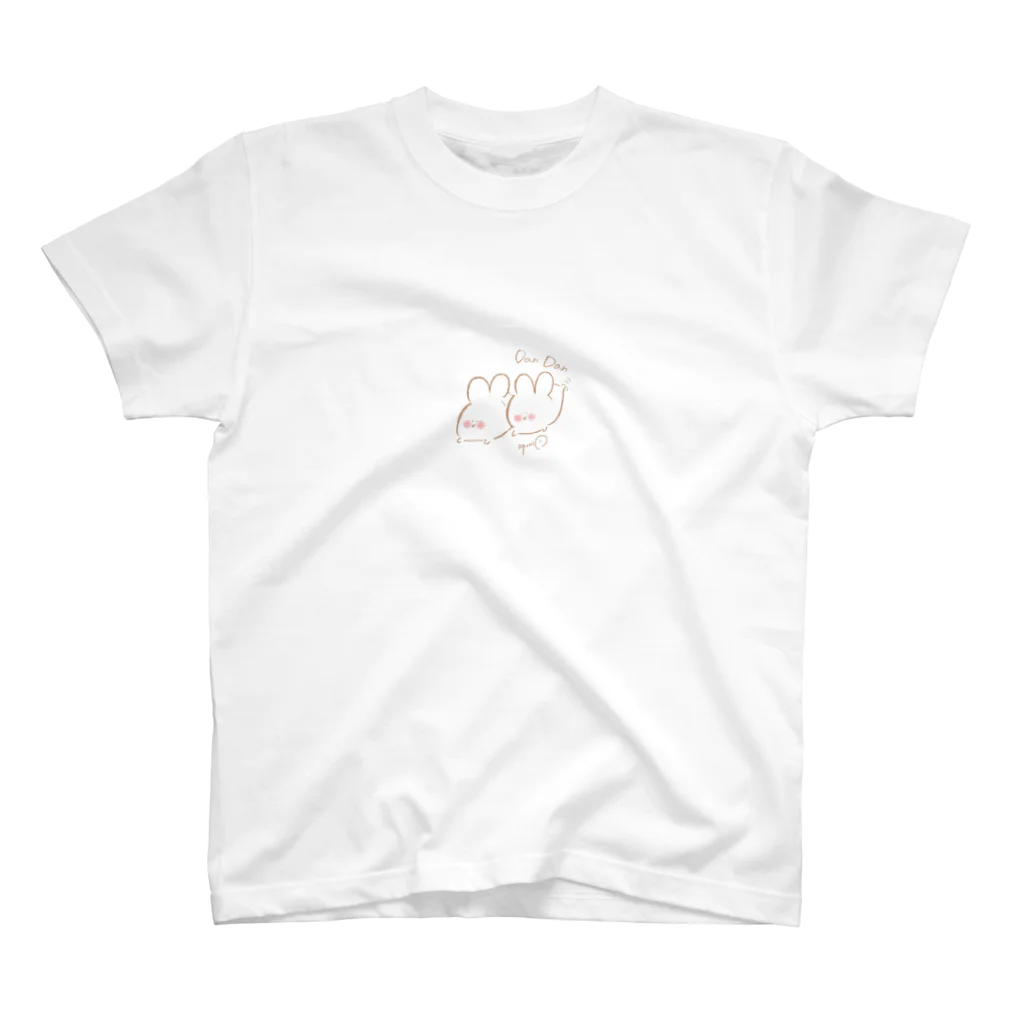 ayumiのゆるっとショップのだんだんうさぎのまぐ Regular Fit T-Shirt