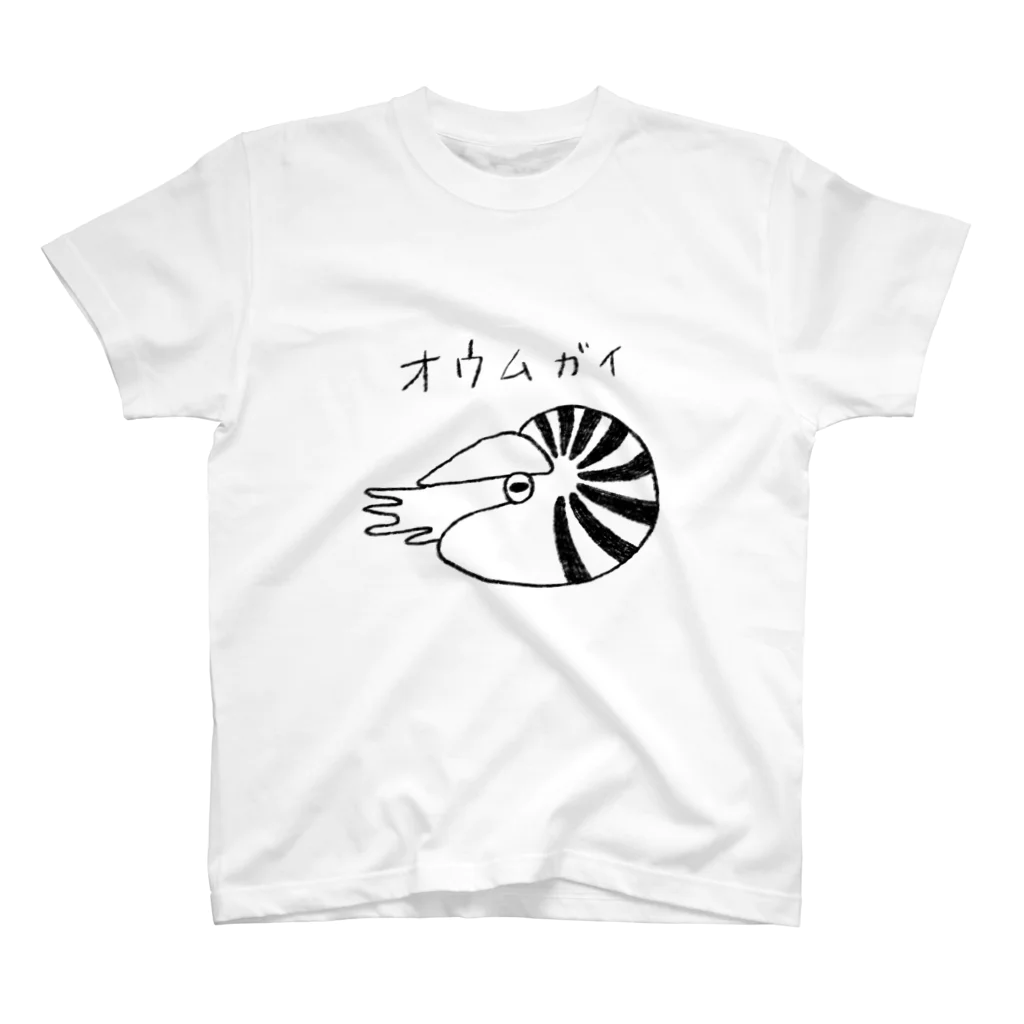 okayuのオウムガイ Nautilus スタンダードTシャツ