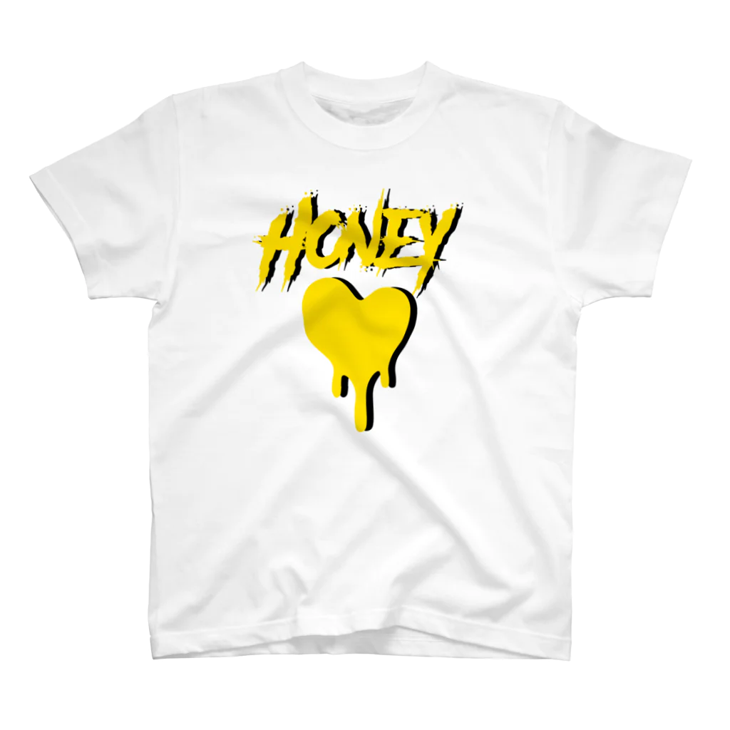 Pop MusicのHoney / Rock#1 Regular Fit T-Shirt