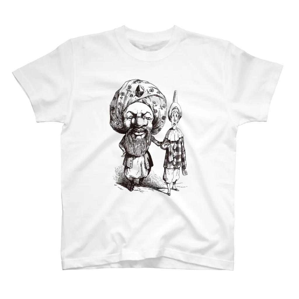 PD selectionのBallet dancers in French nineteenth-century caricatures：フランスの19世紀風刺画のバレエダンサー(5884125) スタンダードTシャツ