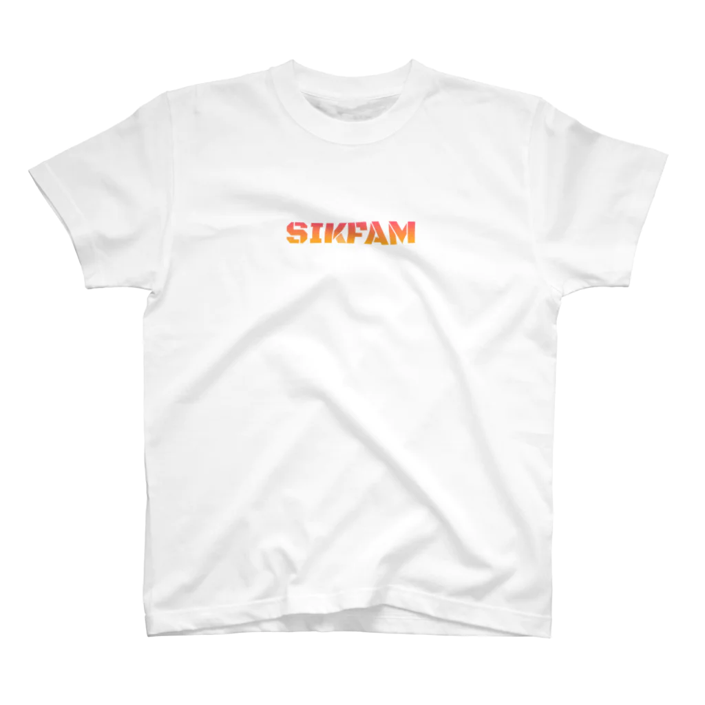 ｽｲｶﾁｬﾝ🍉のSIKFAMグラデ スタンダードTシャツ