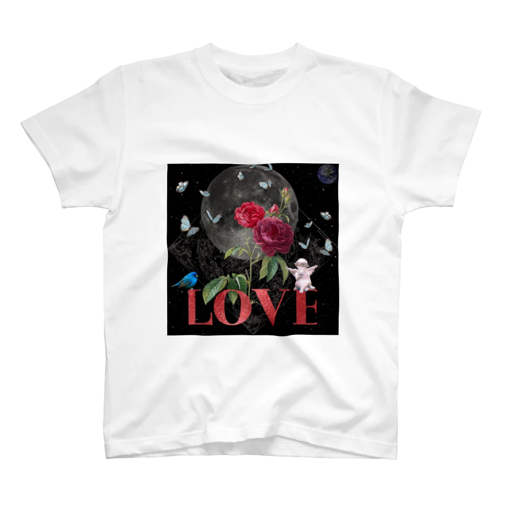 manamjのLOVE Regular Fit T-Shirt