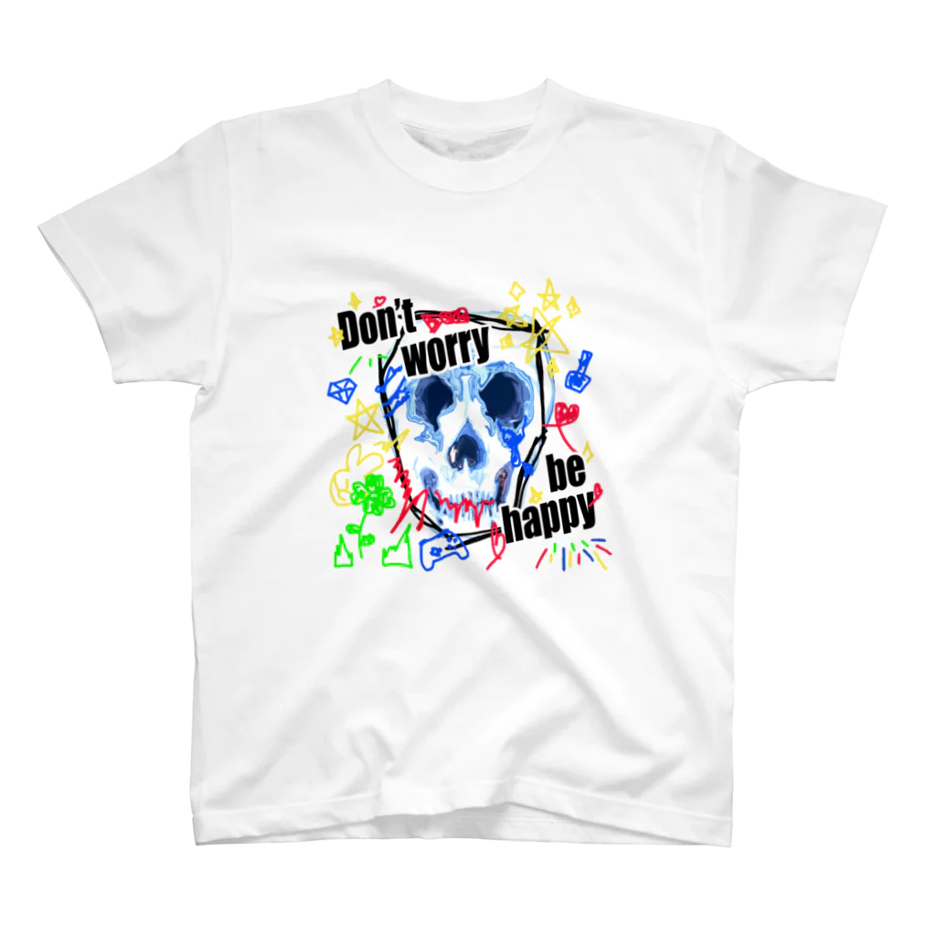 Now_LoadingのDon't worry be happy スタンダードTシャツ