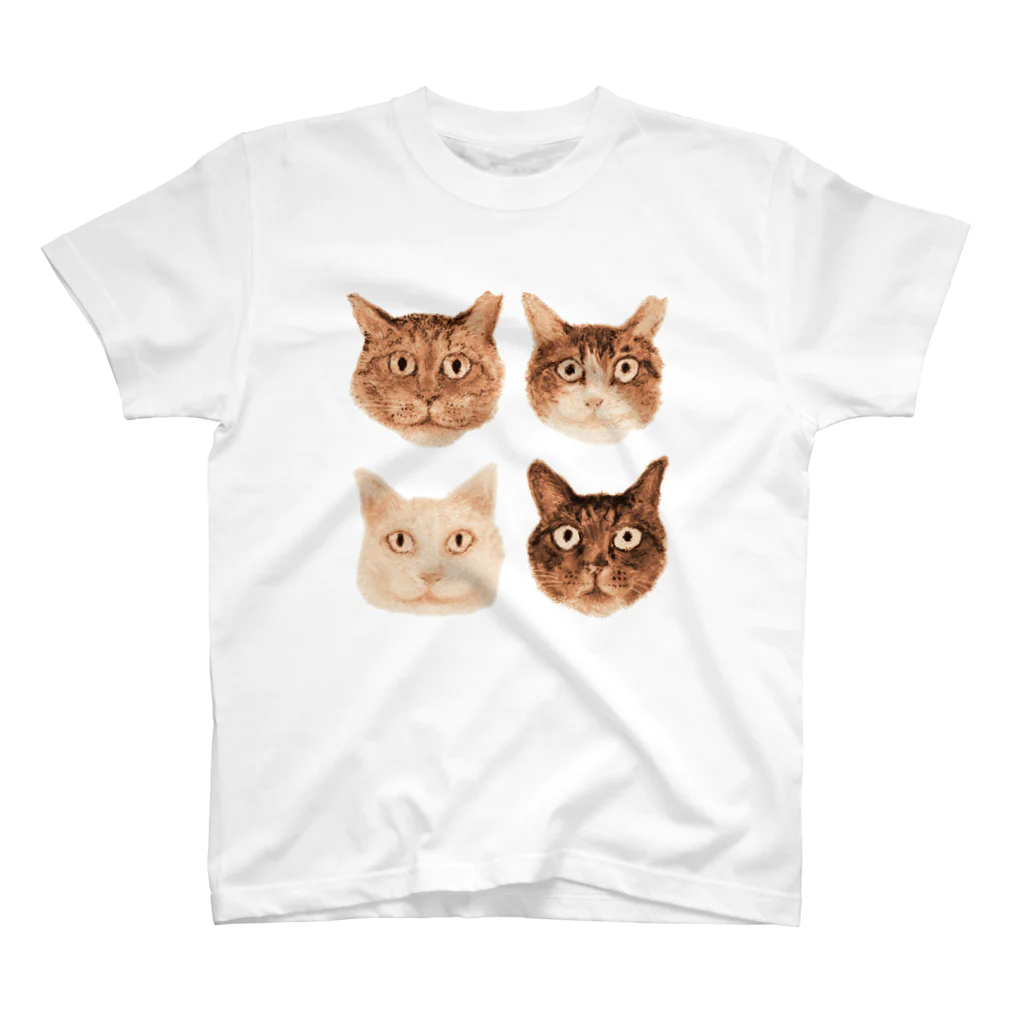 日なたの窓のはっぴいえんどなうちの猫 Regular Fit T-Shirt