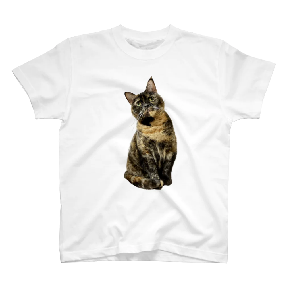 shop さびにすとのサビ猫ここあ(全身) スタンダードTシャツ