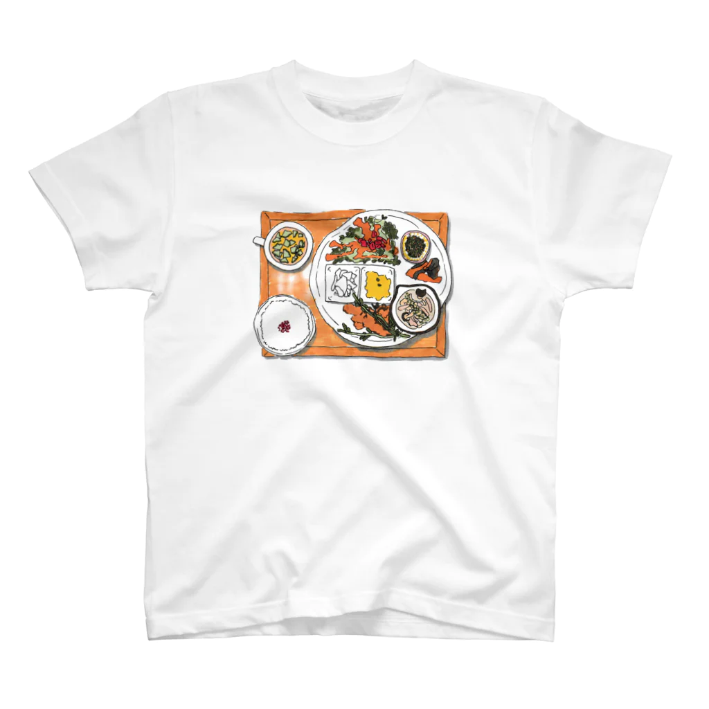 ﾉﾝﾁｬﾝﾋﾟｮﾝのある日のプレートランチ Regular Fit T-Shirt