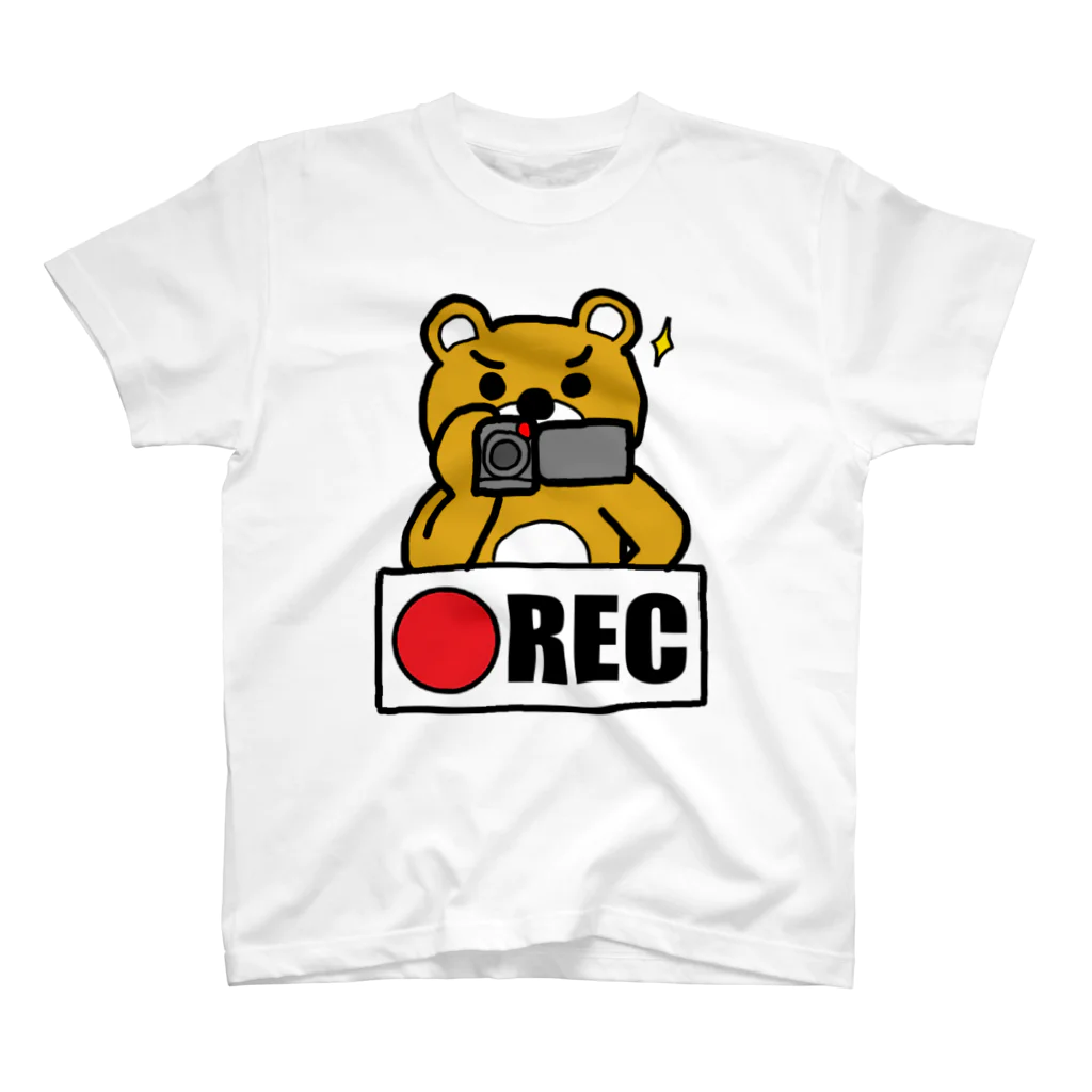 クマノ コリンのおうちのれっくま(オリジナルVer.) スタンダードTシャツ