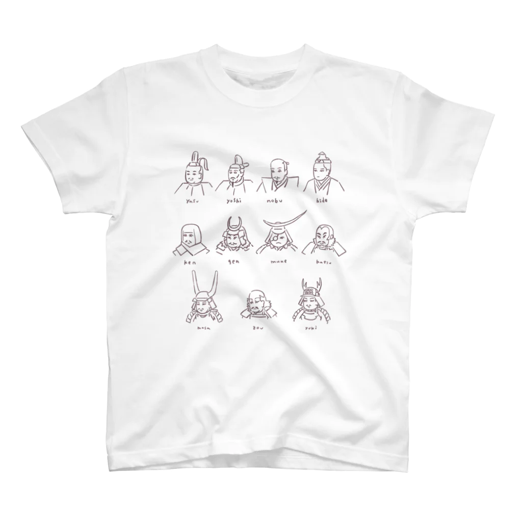 sakamotto shopのゆる武将11 スタンダードTシャツ
