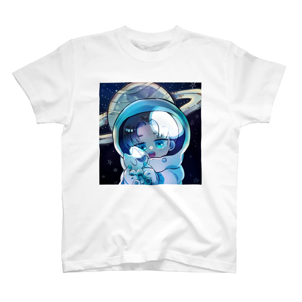 てきとのグッズ展の宇宙へ飛び出せ！てきねこTシャツ Regular Fit T-Shirt